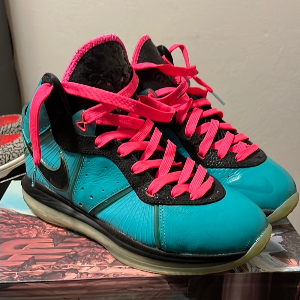 Nike LeBron 8 South Beach Sneakers